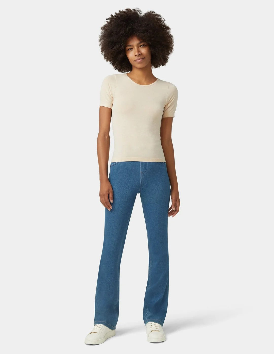 HUE Ultra Soft Denim Baby Bootcut