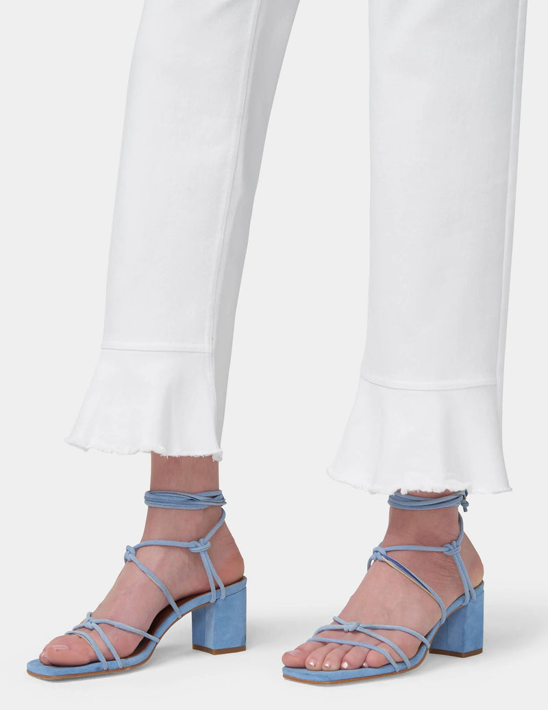 HUE Ruffle Hem Denim Skimmer