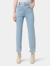 HUE Ruffle Hem Denim Skimmer