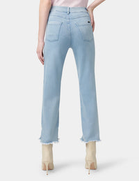 HUE Ruffle Hem Denim Skimmer