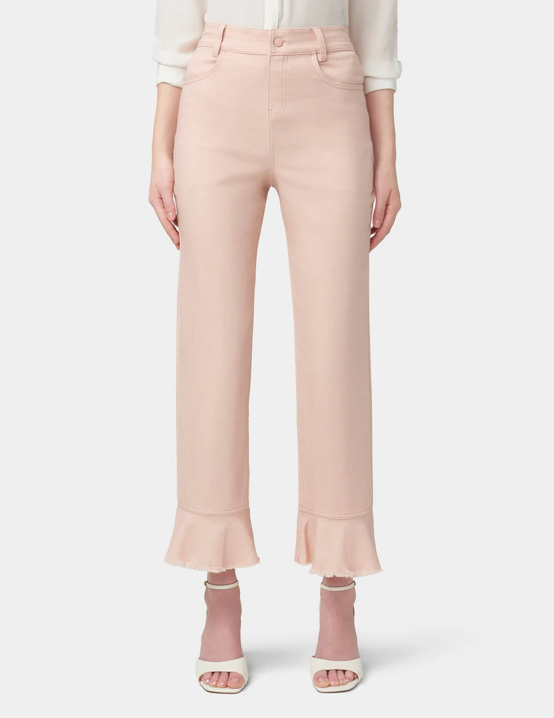 HUE Ruffle Hem Denim Skimmer