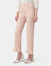 HUE Ruffle Hem Denim Skimmer