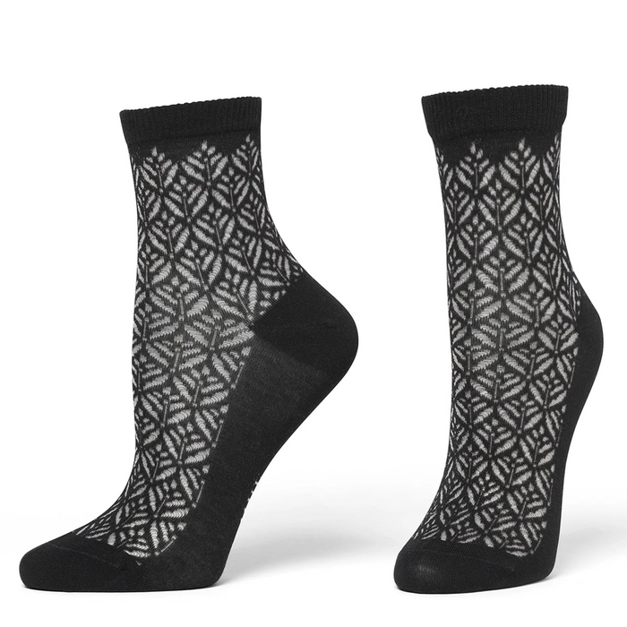 HUE Pointelle Anklet Sock