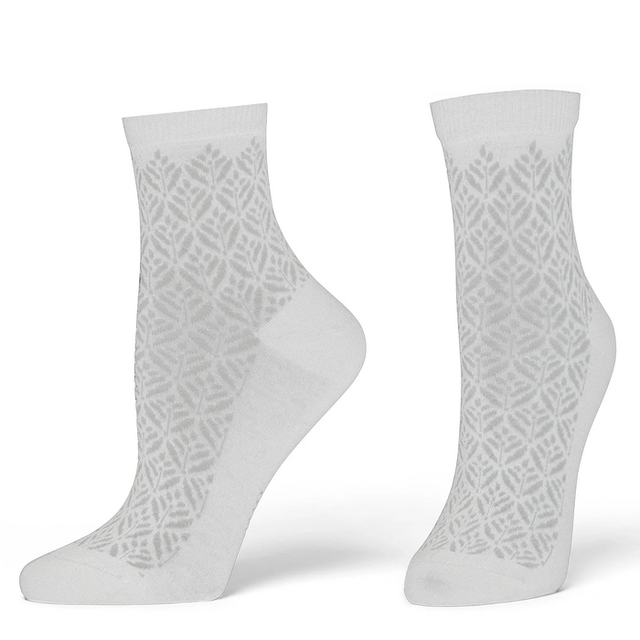 HUE Pointelle Anklet Sock
