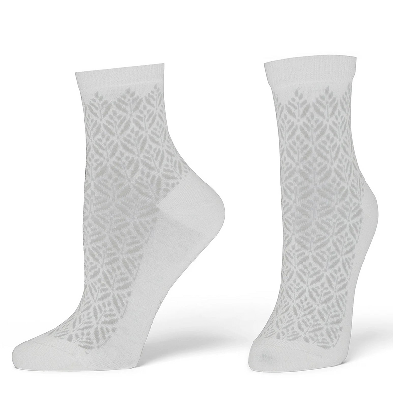 HUE Pointelle Anklet Sock