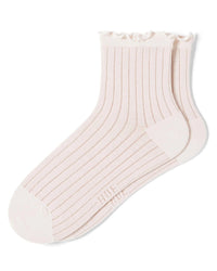 HUE Sheer Rib Anklet Sock