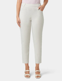 HUE Spring Stripe Cigarette Pants