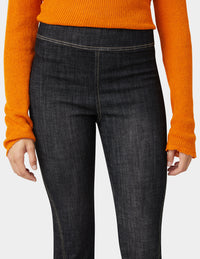 HUE Crosshatch Denim Boot Cut