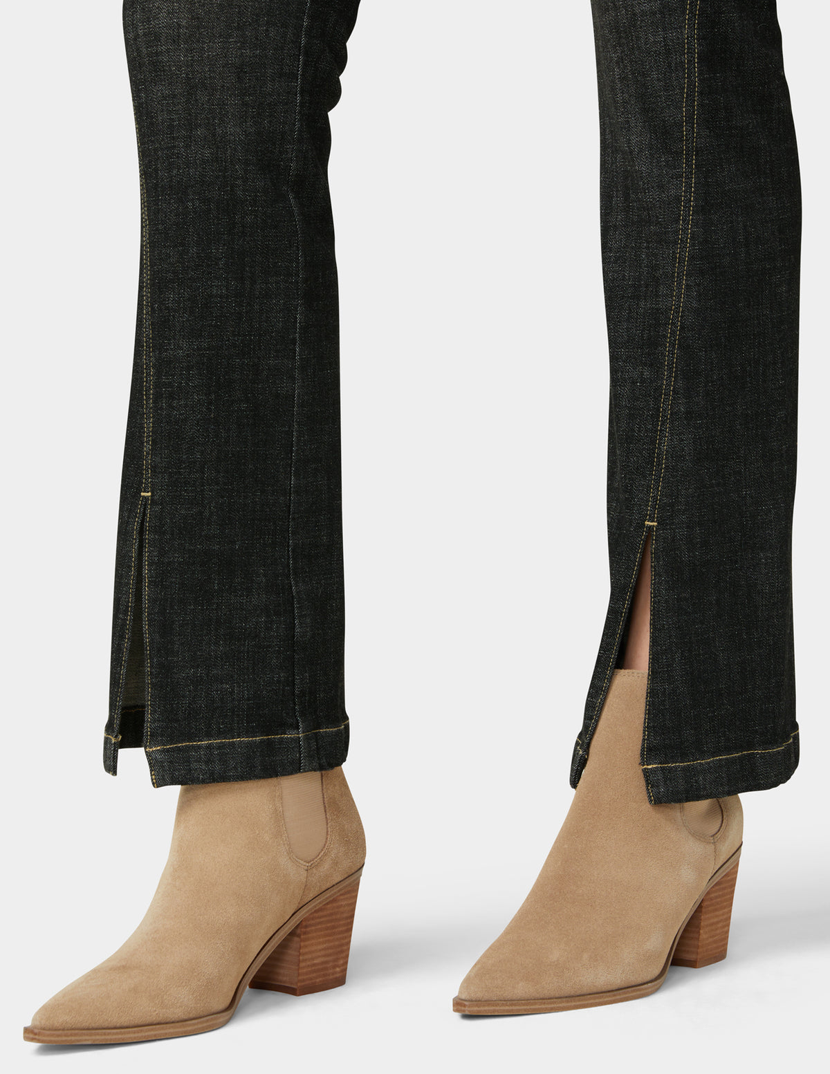 HUE Crosshatch Denim Boot Cut