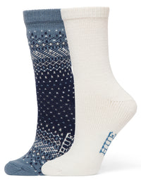 HUE Ombre Fairisle Sock 2 Pair Pack