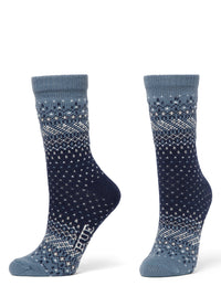 HUE Ombre Fairisle Sock 2 Pair Pack
