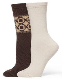 HUE Diamond Boot Sock 2 Pair Pack