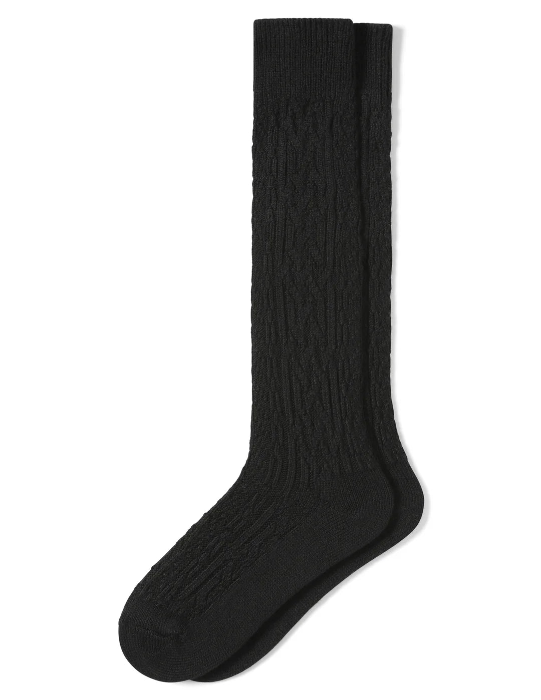 HUE Bubble Cable Knee Sock