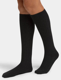 HUE Bubble Cable Knee Sock