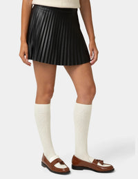 HUE Bubble Cable Knee Sock