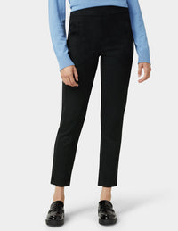 HUE Faux Suede Equestrian Pant