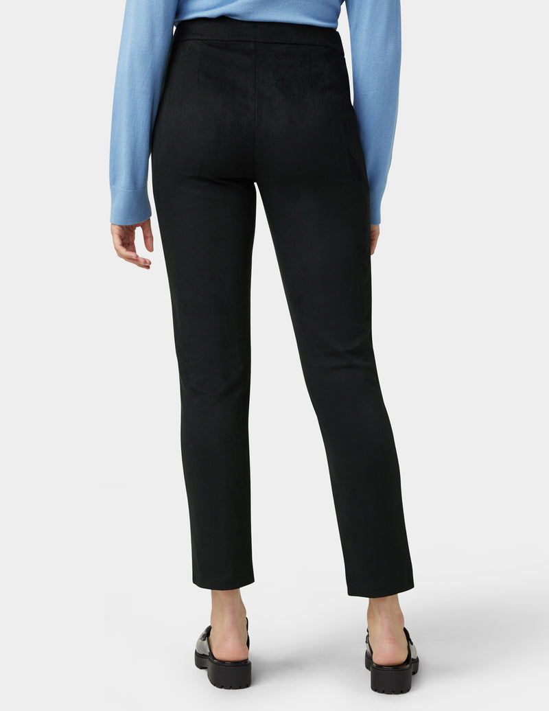 HUE Faux Suede Equestrian Pant