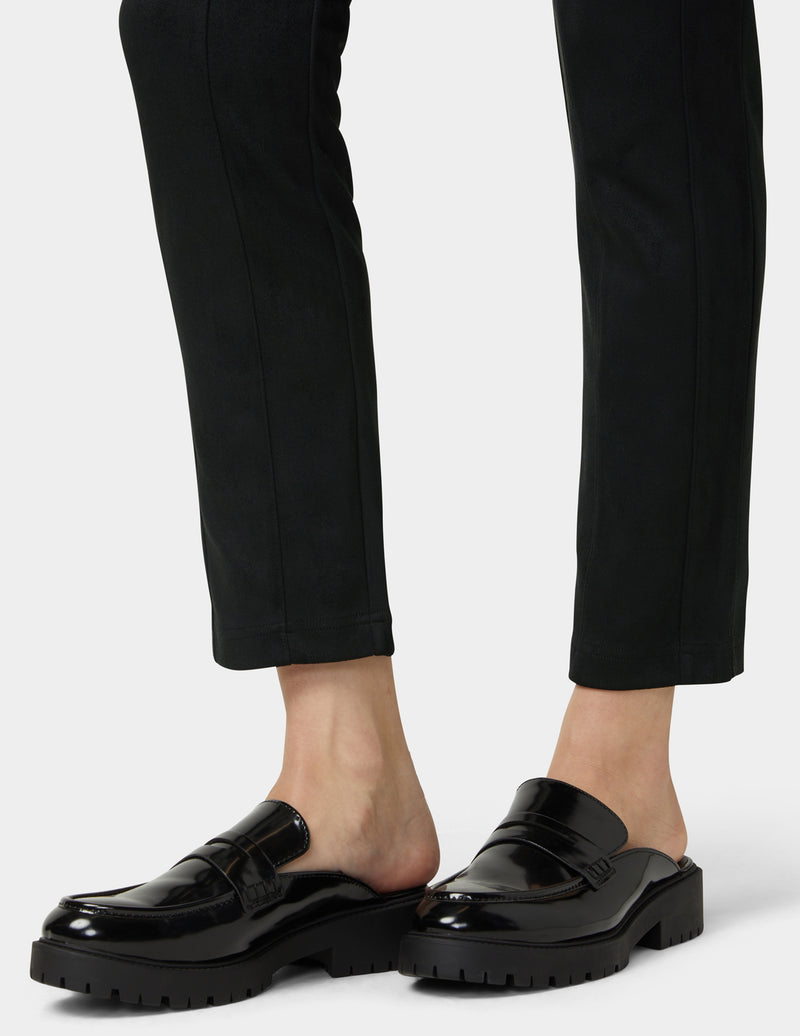 HUE Faux Suede Equestrian Pant