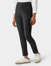 HUE Pull-On Straight Leg Corduroy