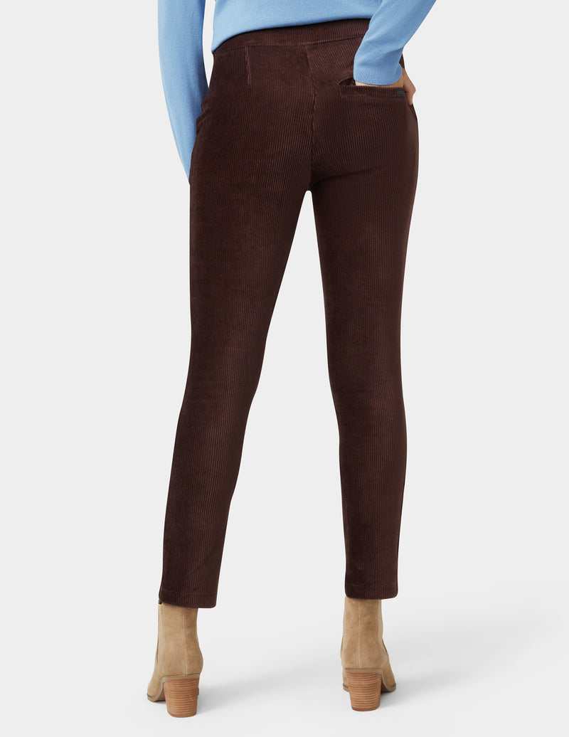HUE Pull-On Straight Leg Corduroy