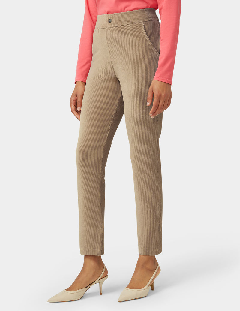HUE Pull-On Straight Leg Corduroy