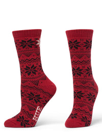 HUE Snowflake Boot Sock 2 Pair Pack