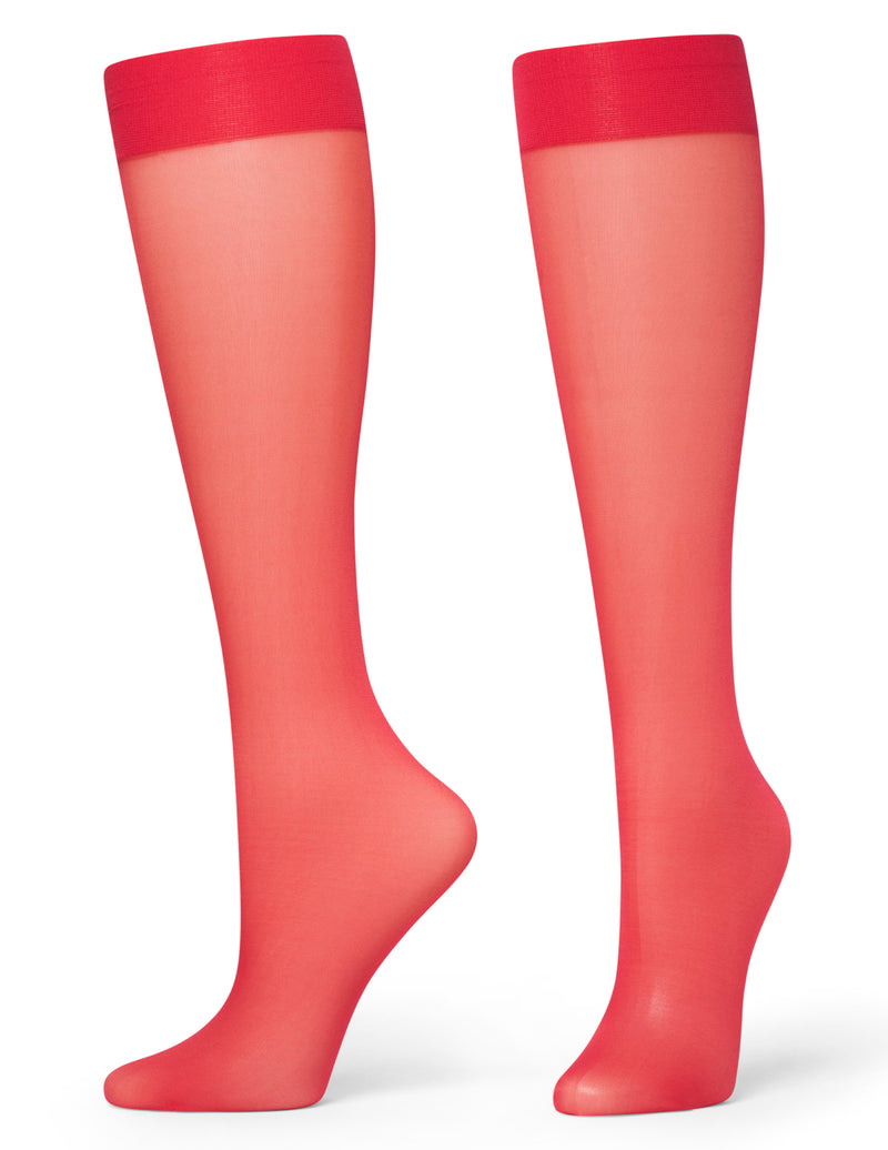 HUE Sheer Knee High
