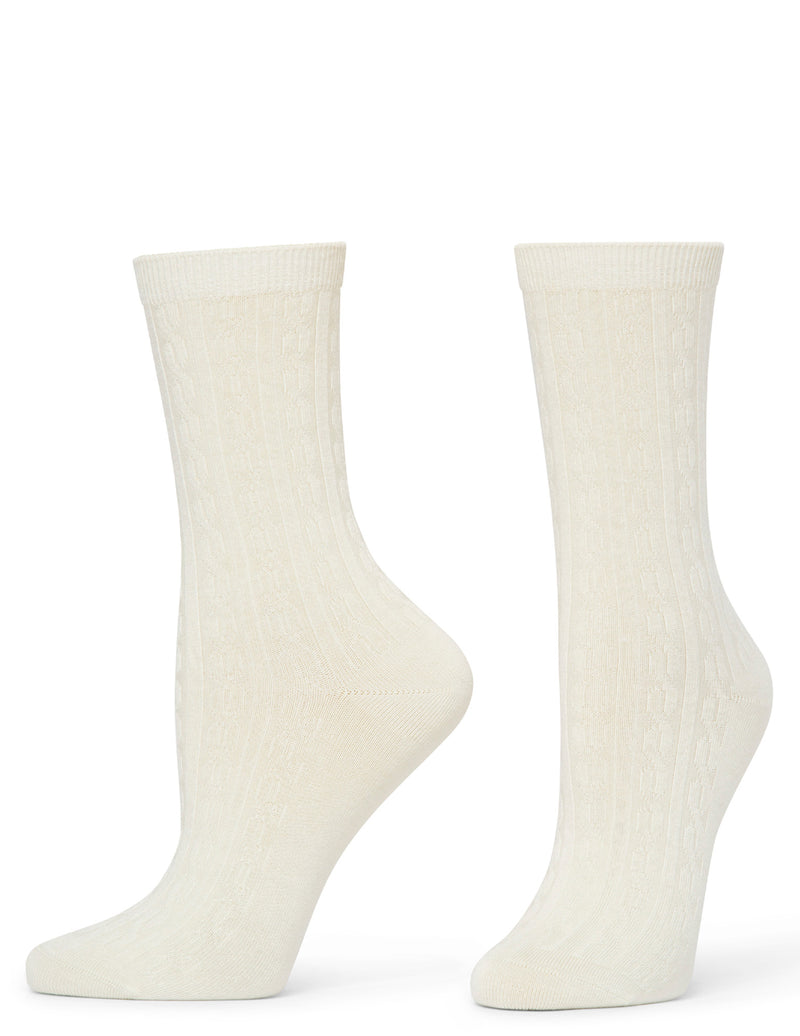 HUE Silk Blend Cable Crew