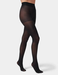 HUE Opaque Tights With Control Top-40 Denier