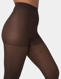 HUE Opaque Tights With Control Top-40 Denier