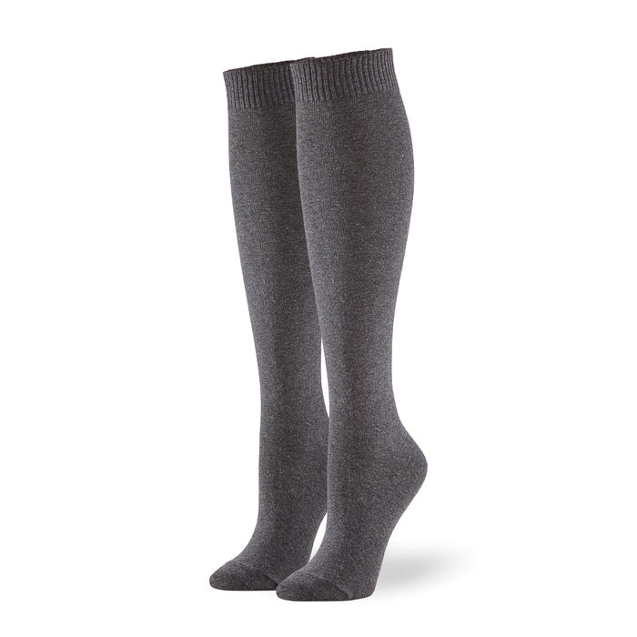 HUE Flat Knit Knee Sock