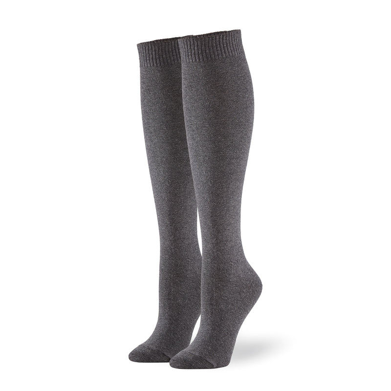 HUE Flat Knit Knee Sock