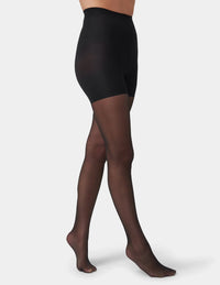 HUE Essential Solutions Sheer Shaper Pantyhose - 13 Denier