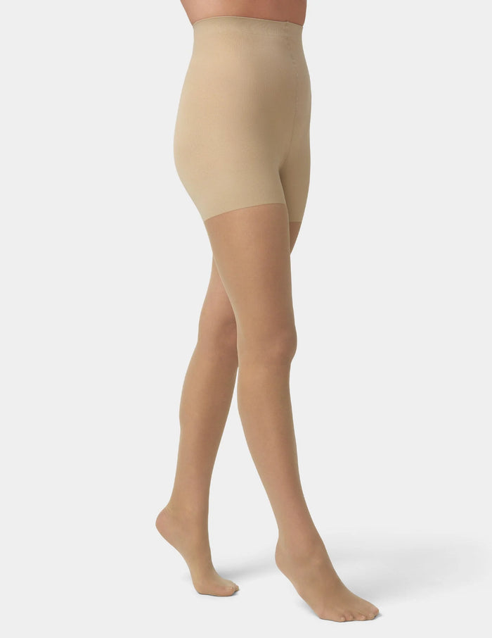 HUE Essential Solutions Sheer Shaper Pantyhose - 13 Denier