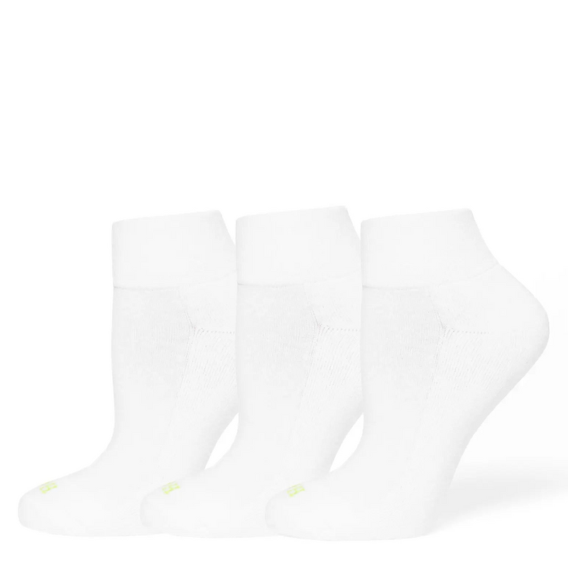 HUE Quarter Top Cushion Sport Socks 6 Pair Pack