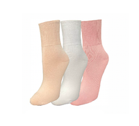 HUE 3-Pair Pack Bobby Sock